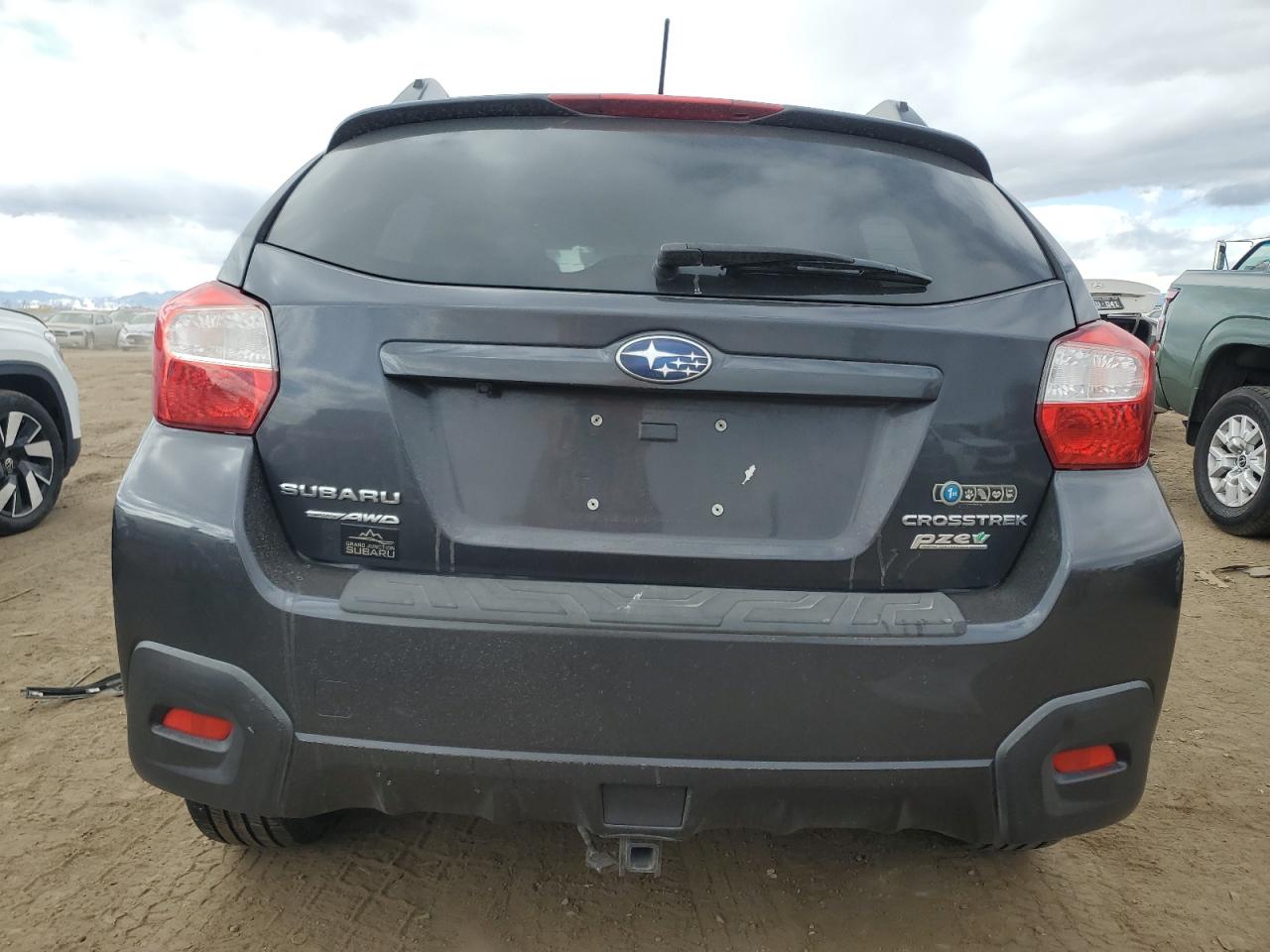 2017 Subaru XV VIN JF2GPABC3HH258910 Copart auction photo, front end / side damage thumbnail 6