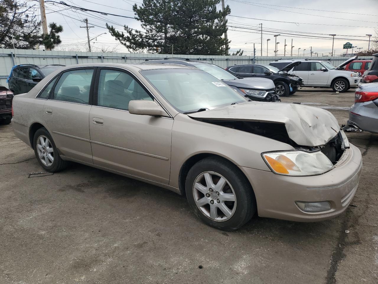2000 Toyota Avalon VIN 4T1BF28B8YU008033 Copart auction photo, front end damage thumbnail 4