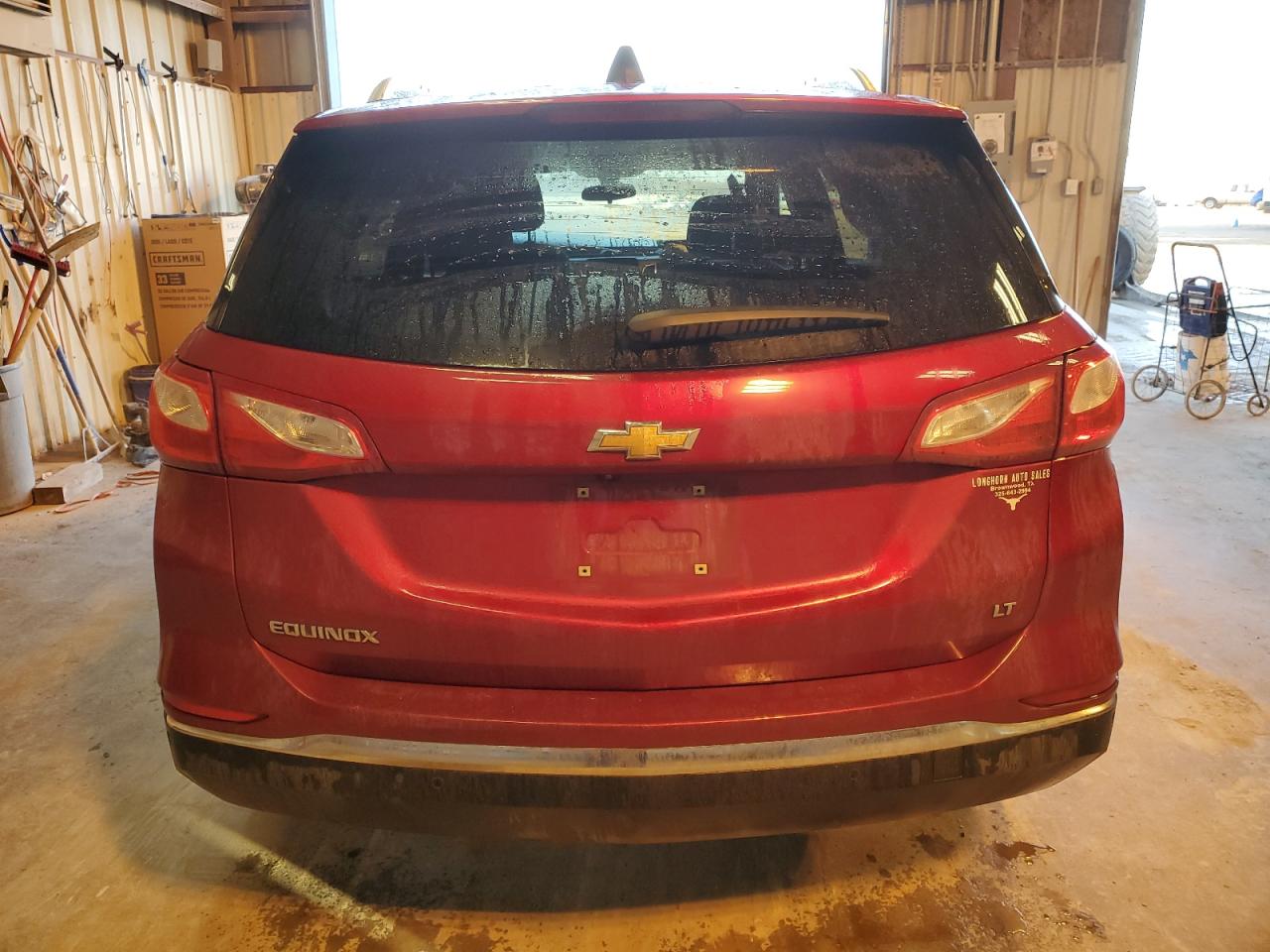 2018 Chevrolet Equinox VIN 2GNAXJEVXJ6144424 Copart auction photo, front end / frame damage damage thumbnail 6
