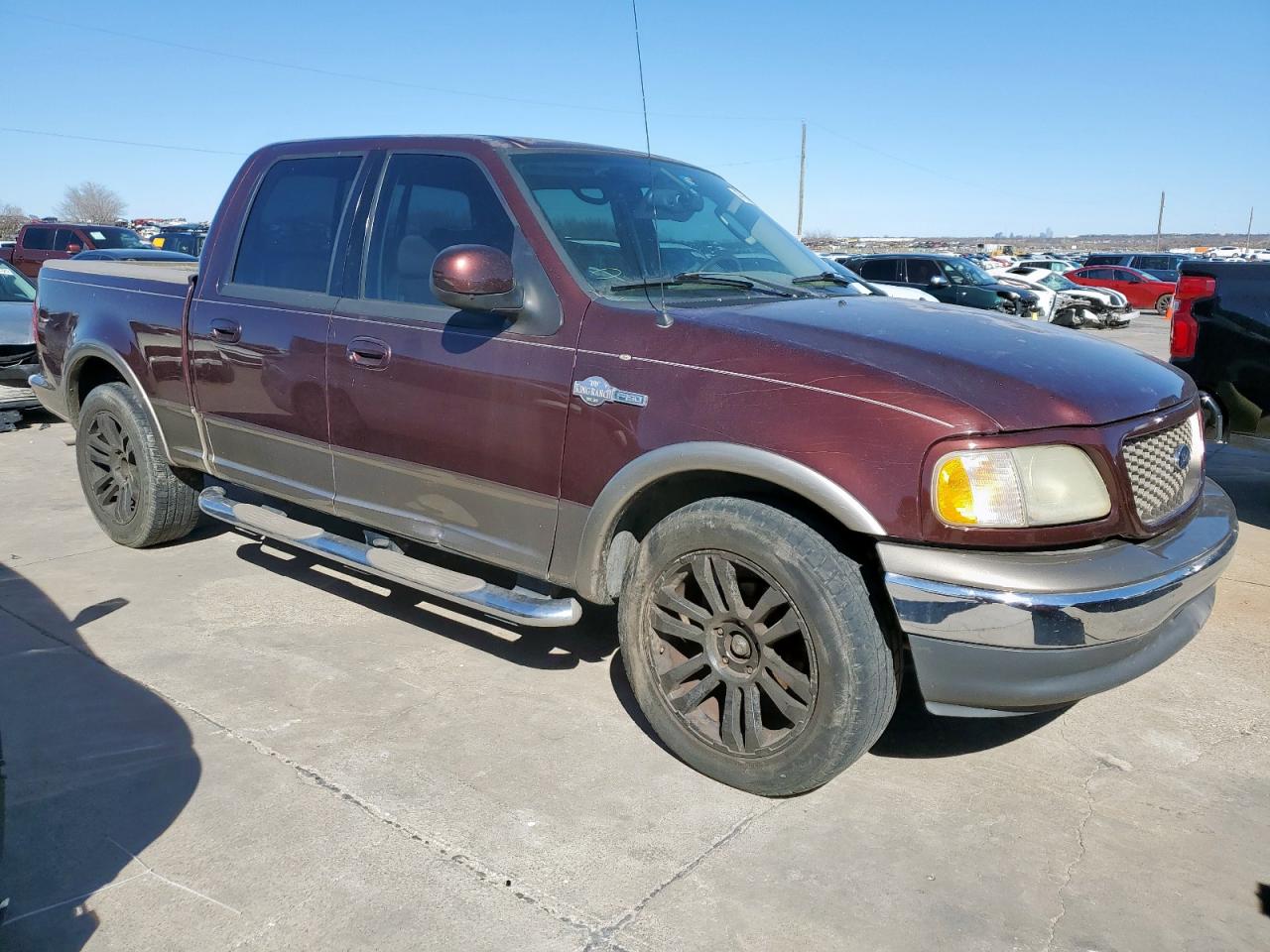 2003 Ford F-150 VIN 1FTRW07LX3KA55179 Copart auction photo, side damage thumbnail 4