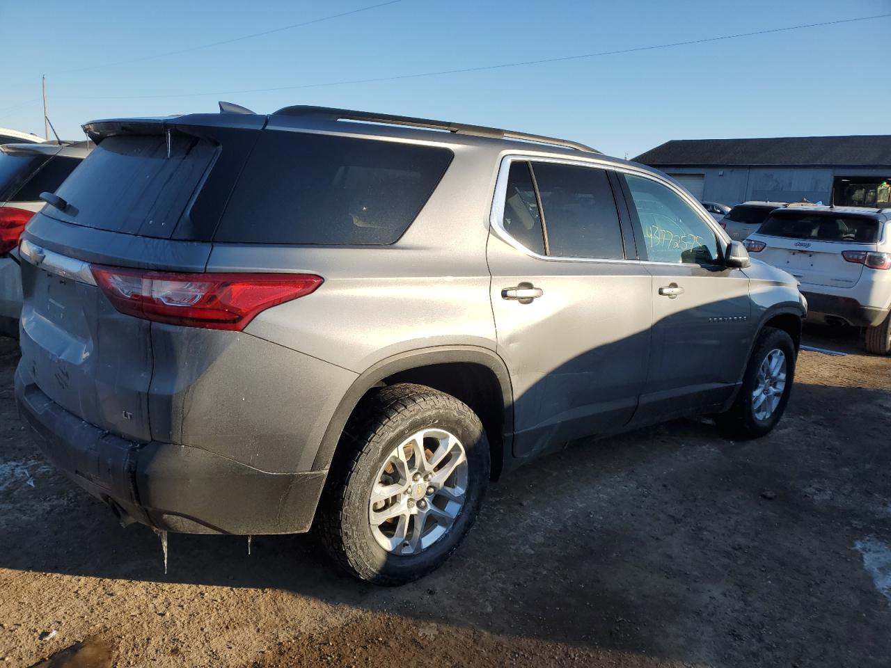 2019 Chevrolet Traverse VIN 1GNEVGKW4KJ211255 Copart auction photo, front end damage thumbnail 3