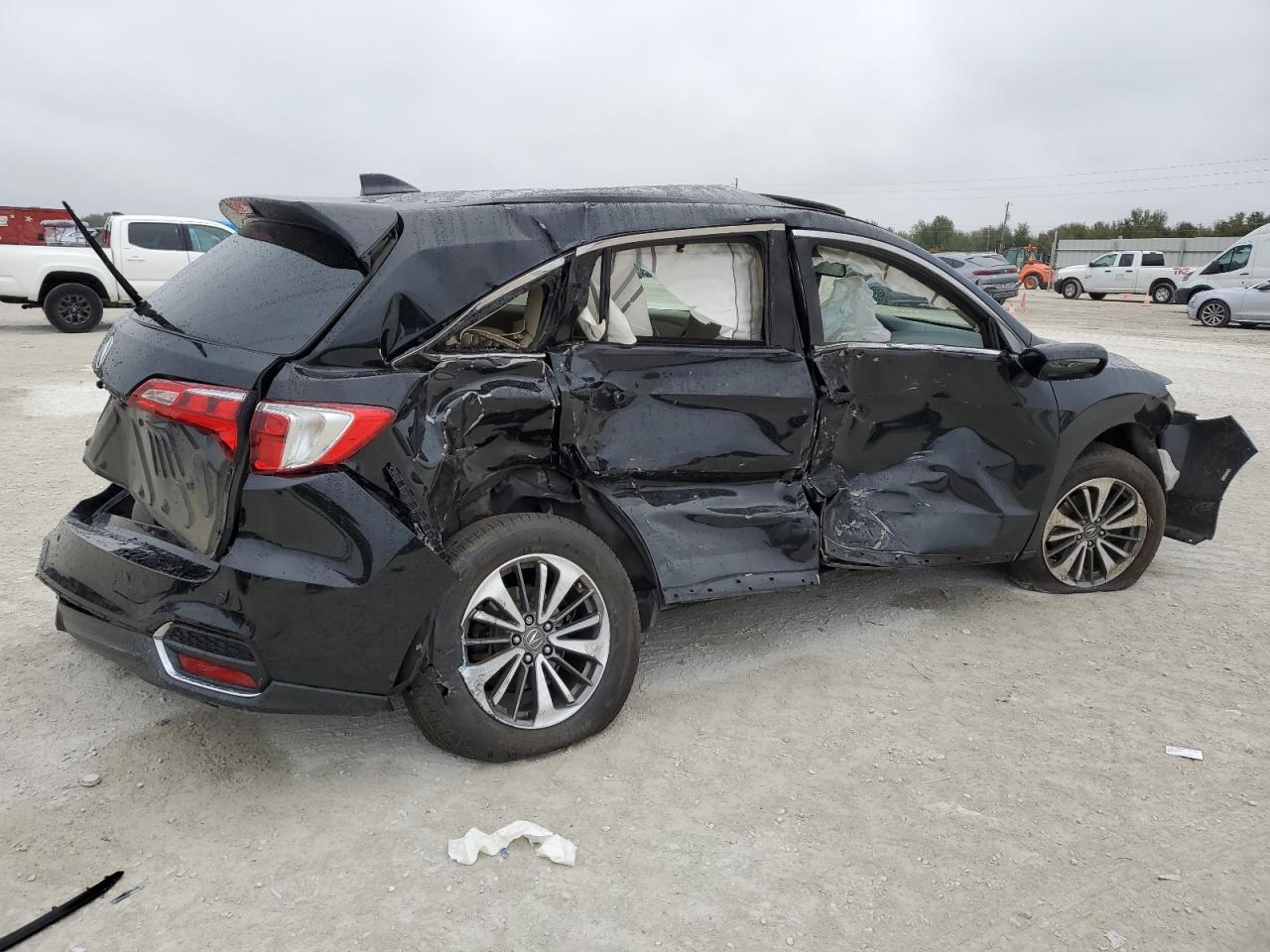 2017 Acura RDX VIN 5J8TB4H79HL014121 Copart auction photo, all over damage thumbnail 3