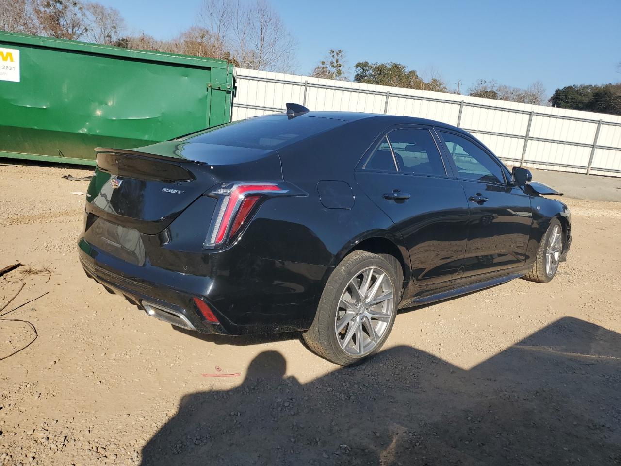 2020 Cadillac CT4 VIN 1G6DG5RK5L0155519 Copart auction photo, front end damage thumbnail 3