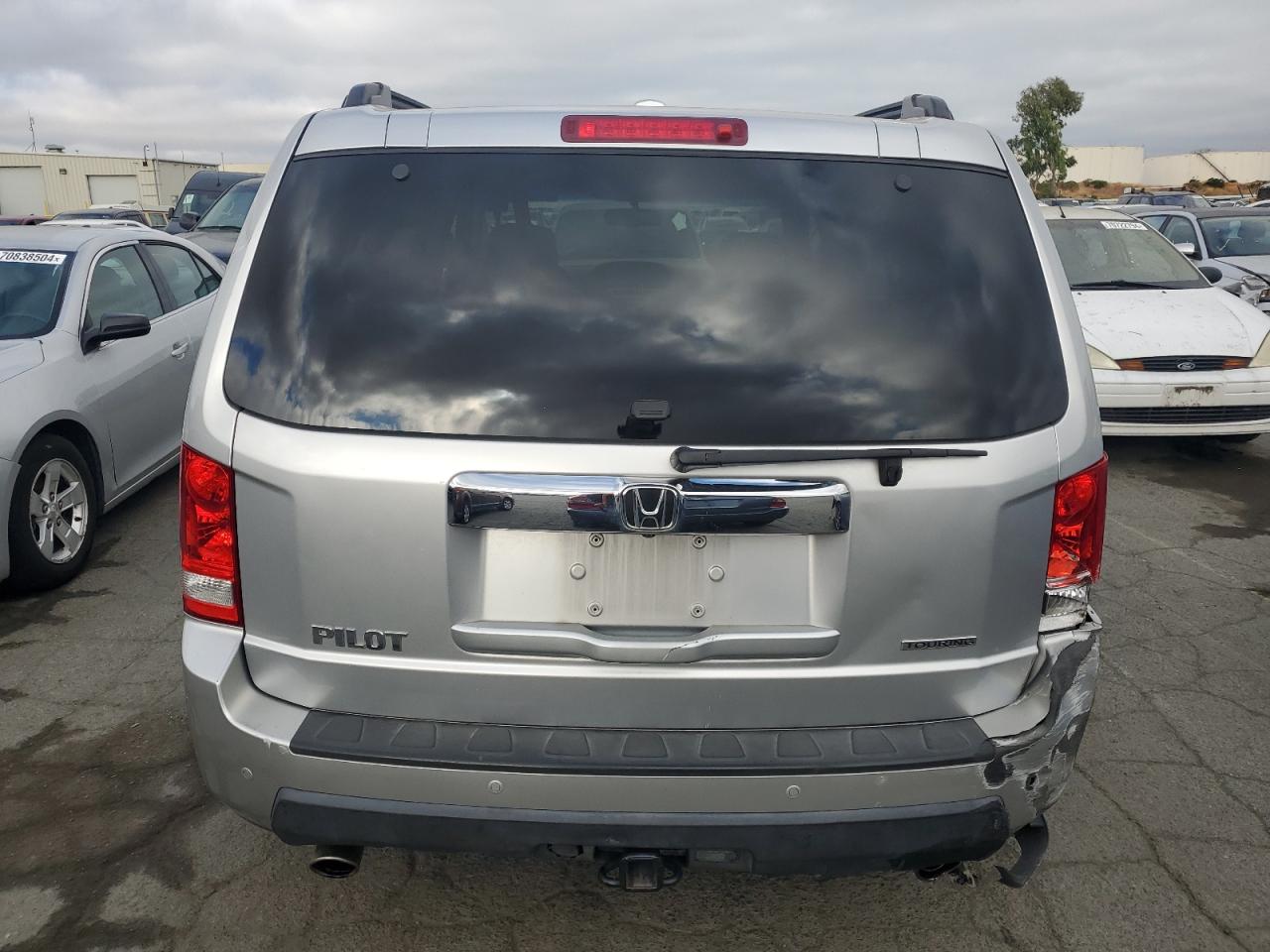 2010 Honda Pilot VIN 5FNYF3H9XAB011998 Copart auction photo, all over damage thumbnail 6