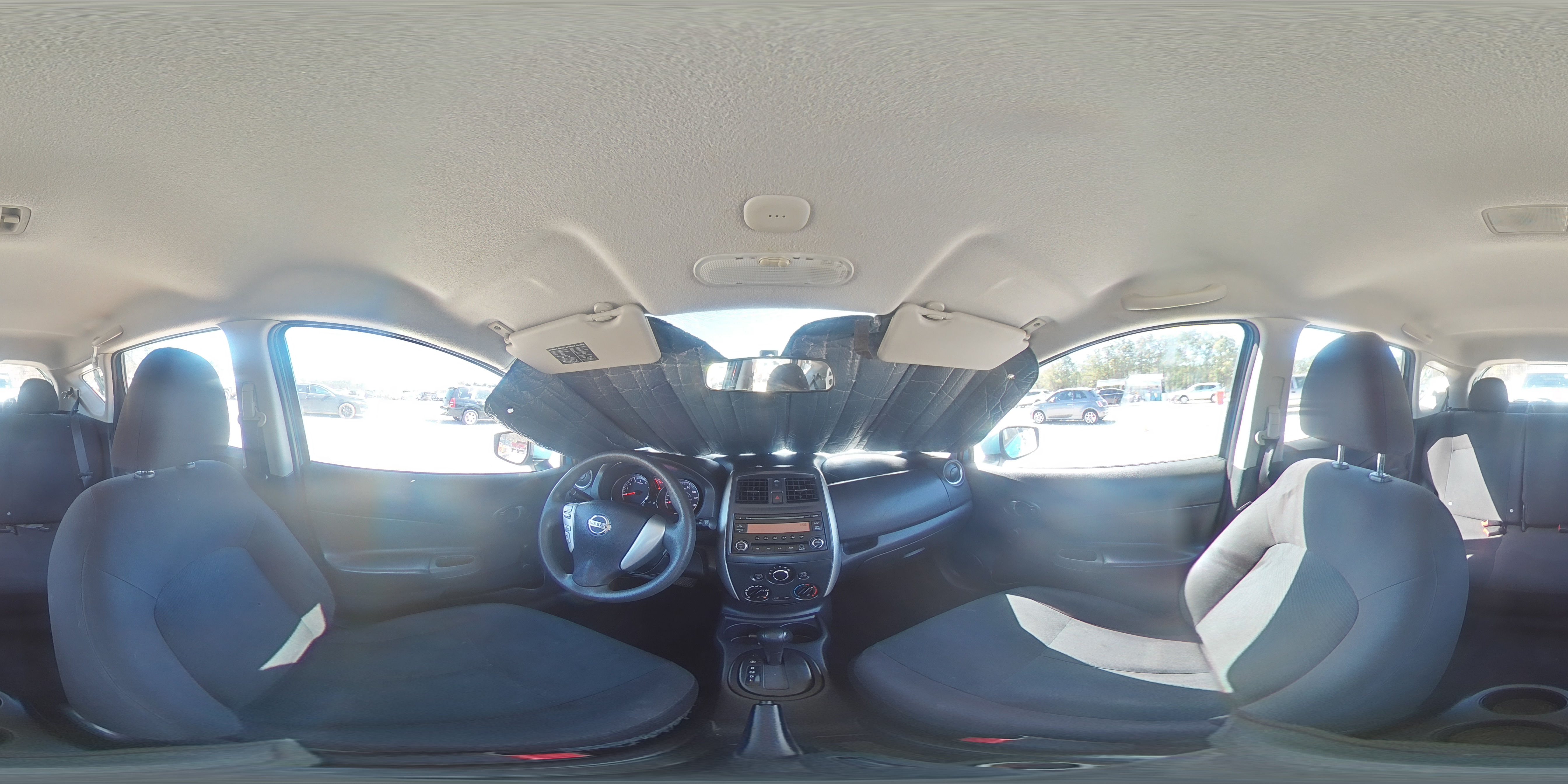 2015 Nissan Versa VIN 3N1CE2CP2FL354524 Copart auction photo, rear end / minor dent/scratches damage thumbnail 15