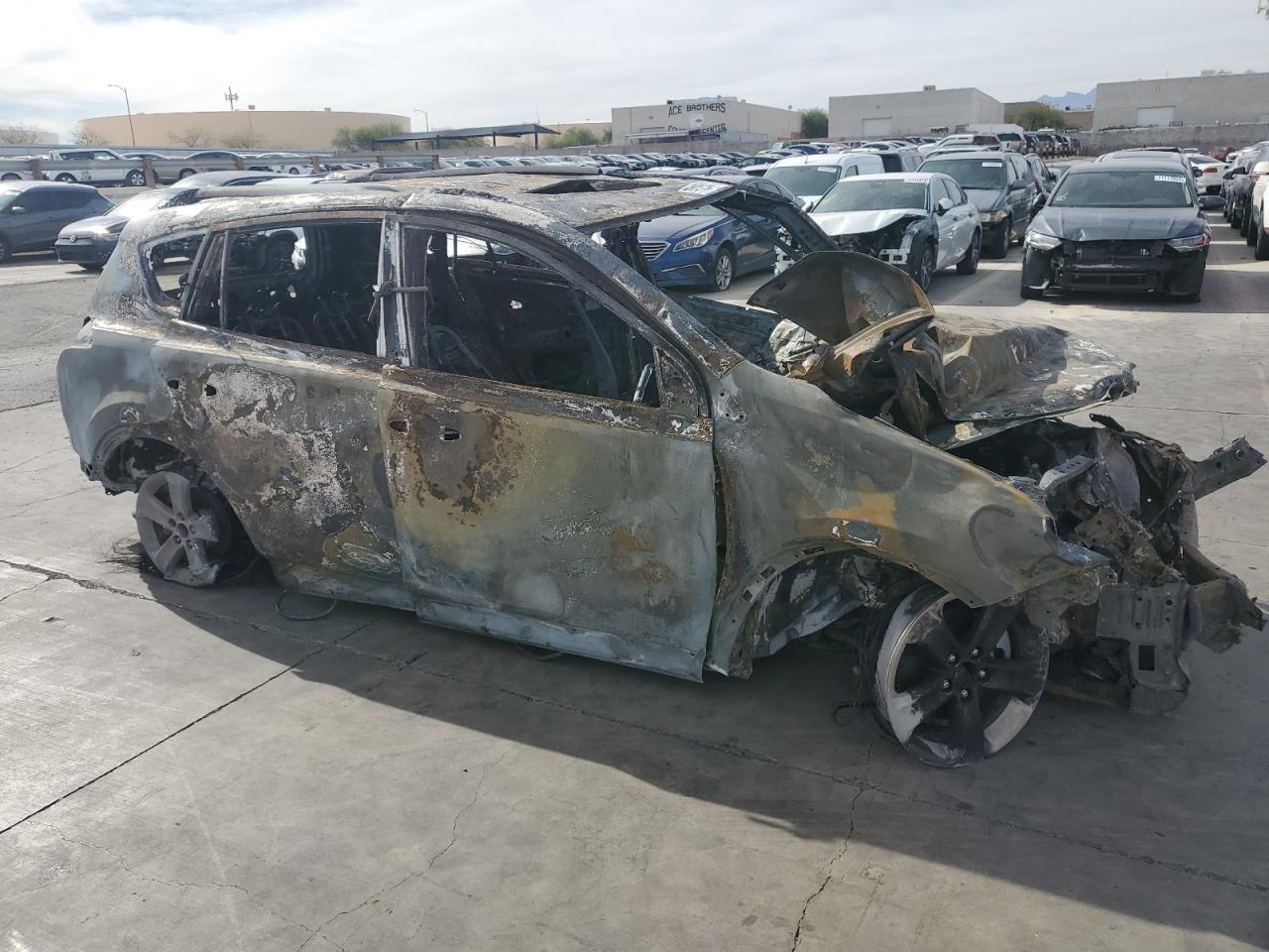 2014 Toyota RAV 4 VIN 2T3WFREVXEW106492 Copart auction photo, burn damage thumbnail 4