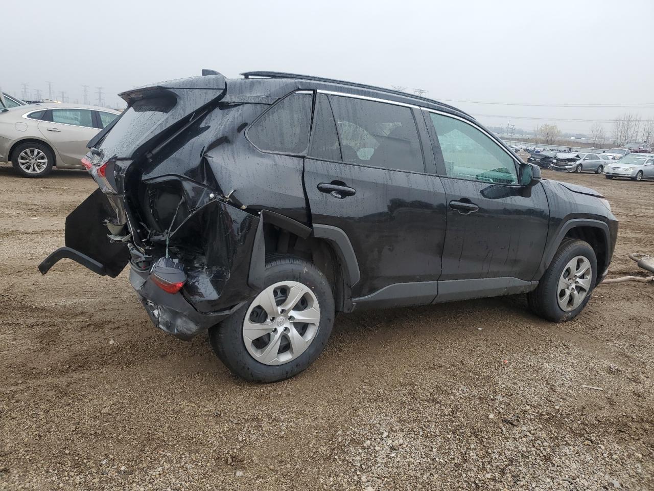 2021 Toyota RAV 4 VIN 2T3F1RFVXMW207074 Copart auction photo, rear end / front end damage thumbnail 3