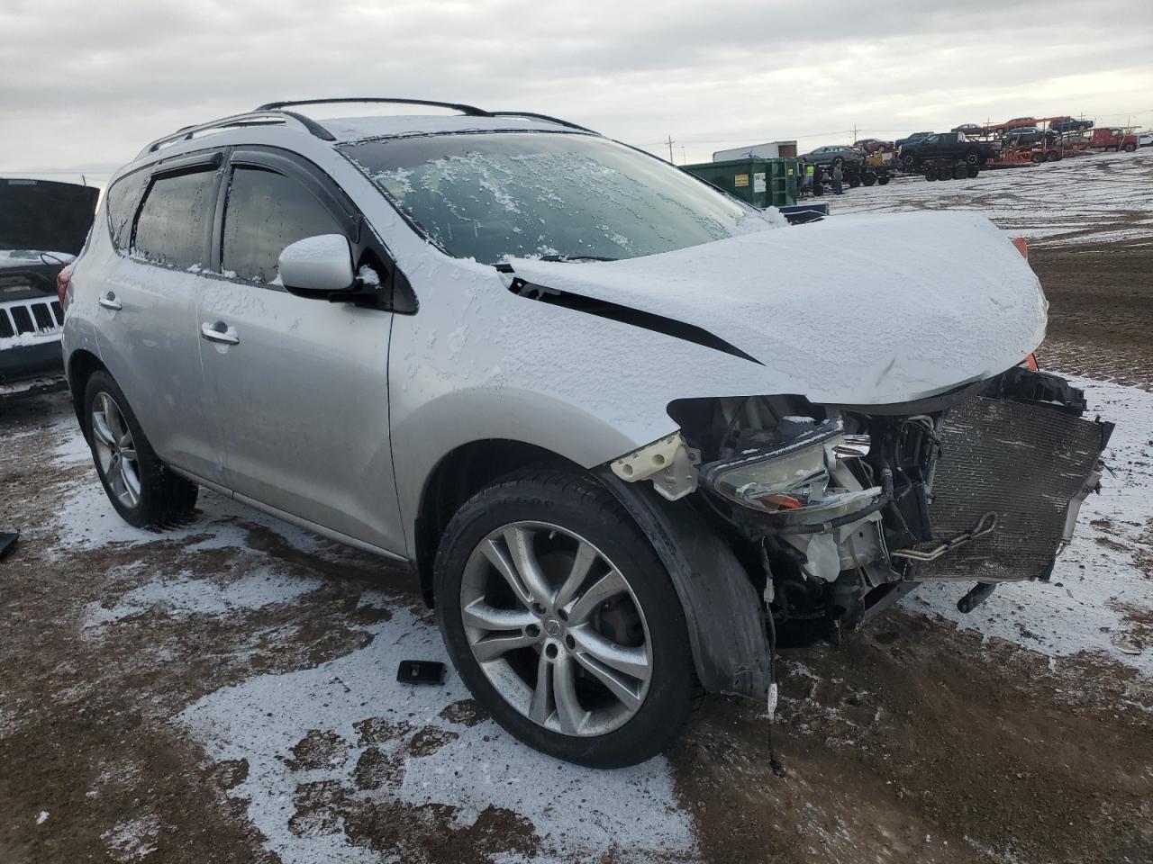 2009 Nissan Murano VIN JN8AZ18W29W102391 Copart auction photo, front end damage thumbnail 4