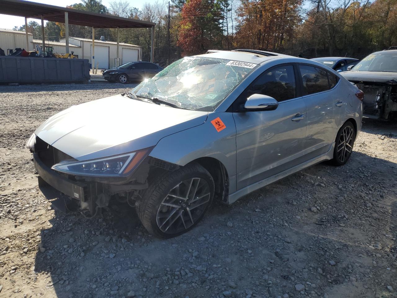 2020 Hyundai Elantra VIN KMHD04LB9LU954812