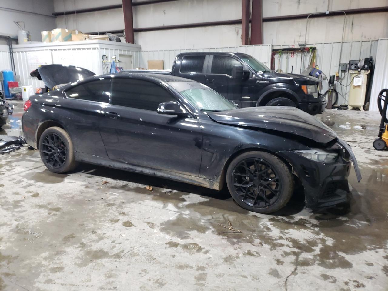 2015 BMW 4er VIN WBA3N9C59FK247683 Copart auction photo, all over damage thumbnail 4
