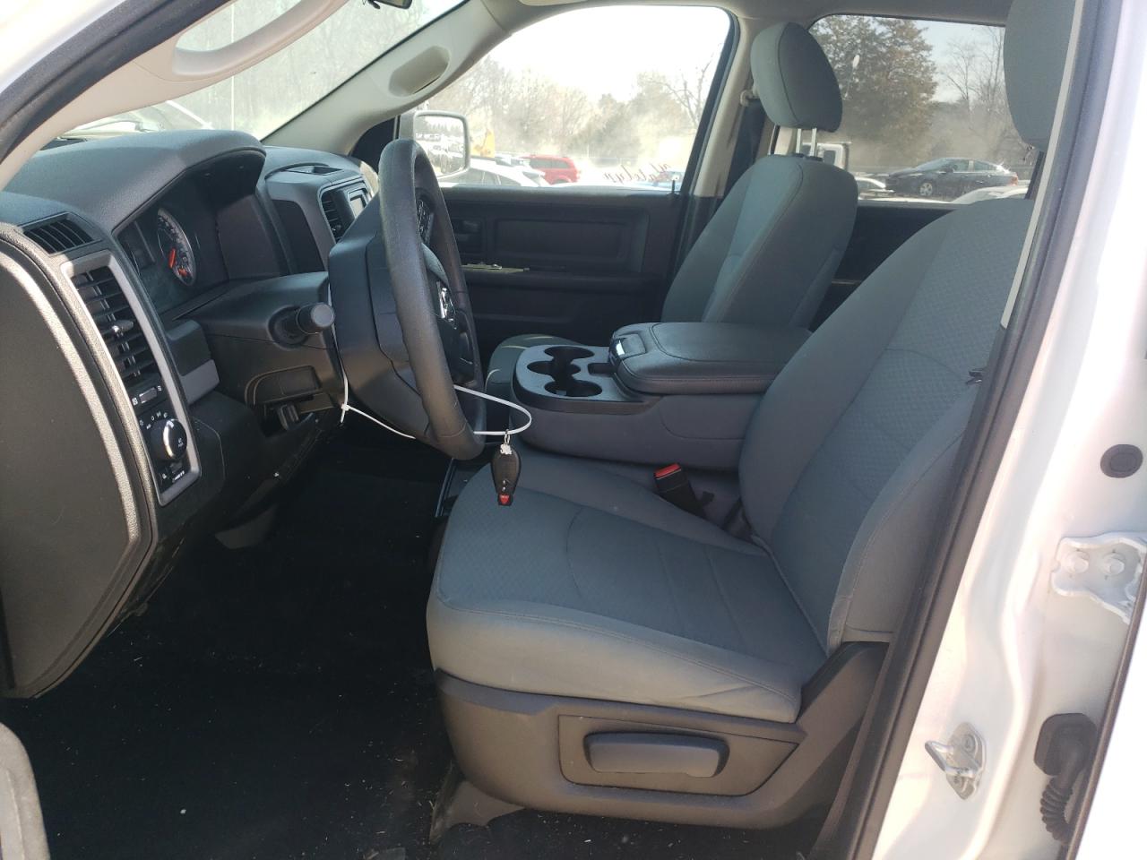 2019 RAM 1500 VIN 1C6RR7KM8KS682064 Copart auction photo, front end damage thumbnail 7