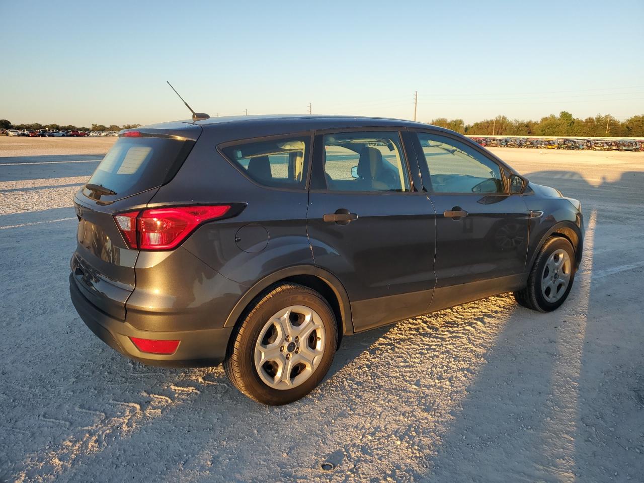 2019 Ford Escape VIN 1FMCU0F78KUA74506 Copart auction photo, rear end damage thumbnail 3
