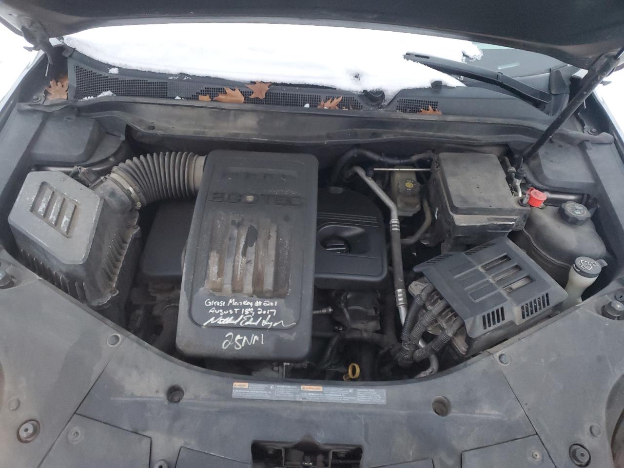 2011 GMC Terrain VIN 2CTFLREC0B6286696 Copart auction photo, side damage thumbnail 12
