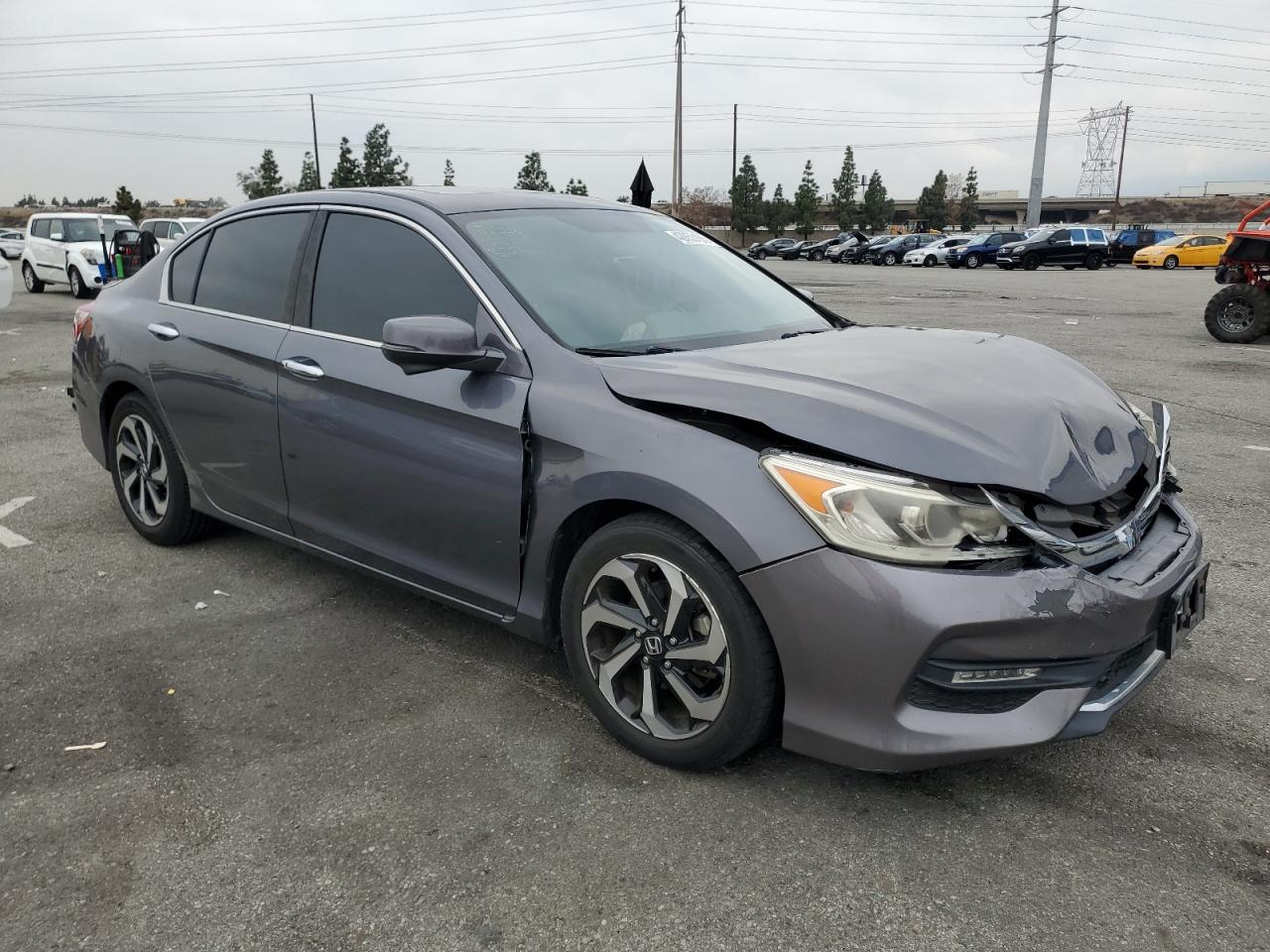 2016 Honda Accord VIN 1HGCR2F75GA030345 Copart auction photo, front end damage thumbnail 4