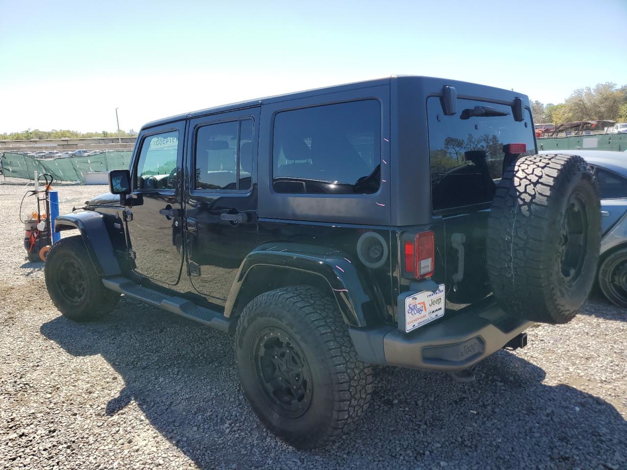 2016 Jeep Wrangler VIN 1C4BJWEG7GL279115 Copart auction photo, minor dent/scratches damage thumbnail 2