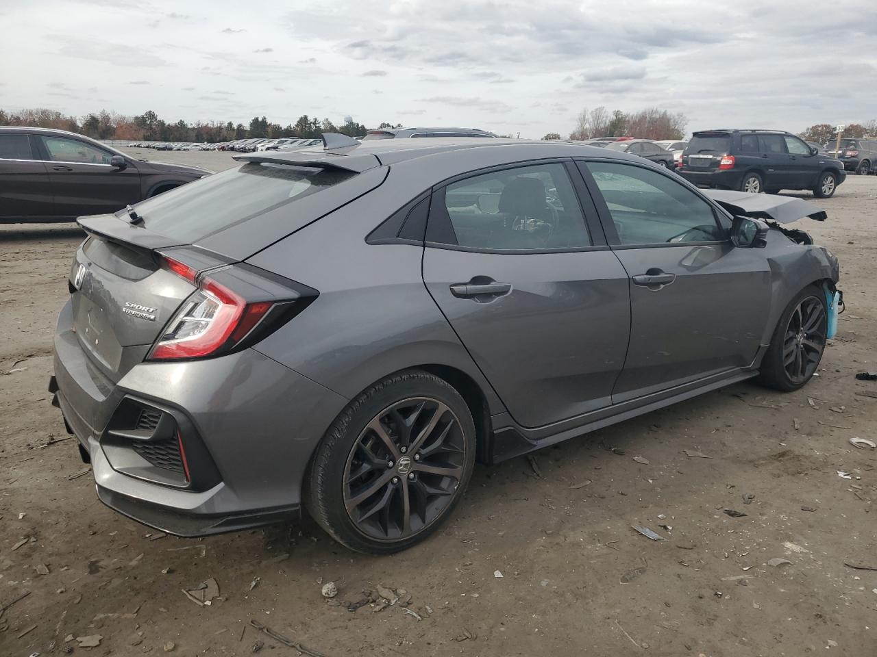 2021 Honda Civic VIN SHHFK7H99MU212143 Copart auction photo, front end / mechanical damage thumbnail 3