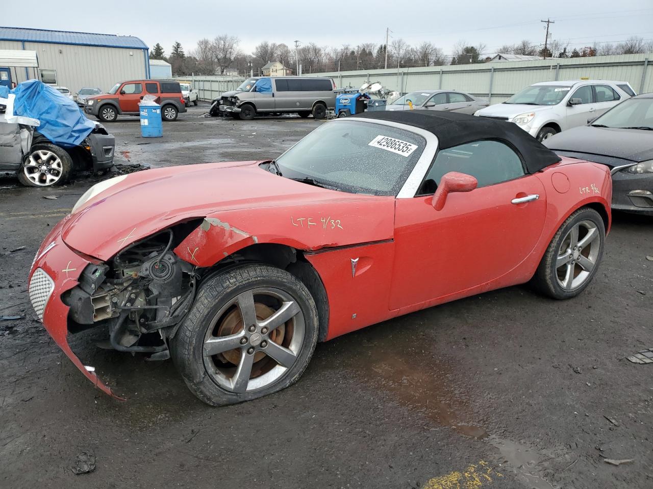 2006 Pontiac Solstice VIN 1G2MB35BX6Y118532 - Copart auction photo