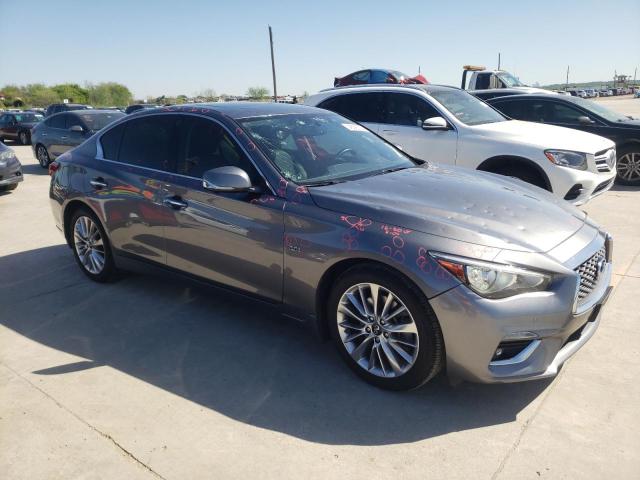 2020 Infiniti Q50 VIN JN1EV7AR3LM255979 Copart auction photo, hail damage thumbnail 4