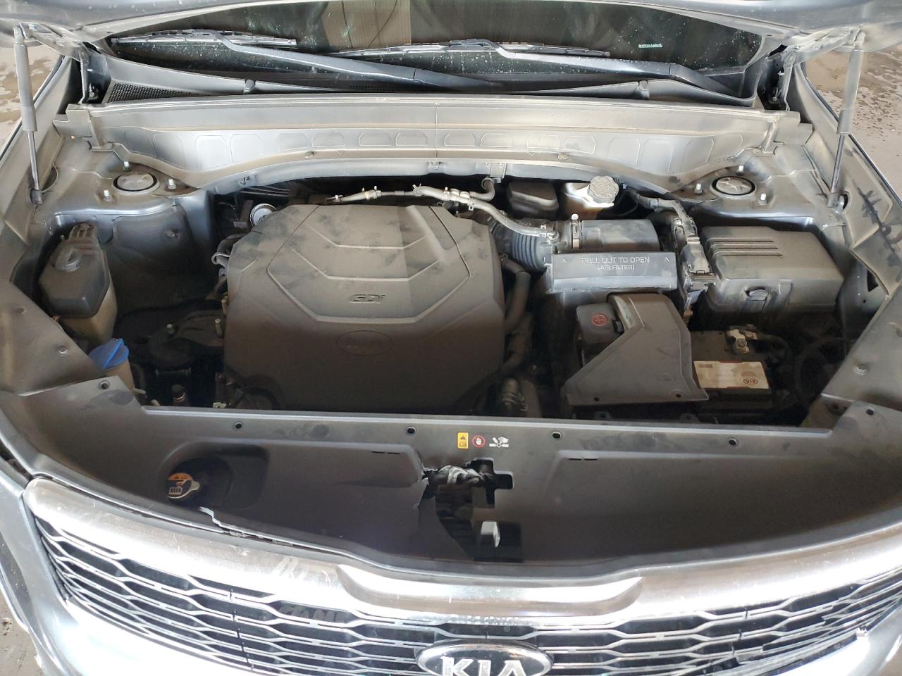 2020 KIA Telluride VIN 5XYP34HC4LG084446 Copart auction photo, front end / side damage thumbnail 12