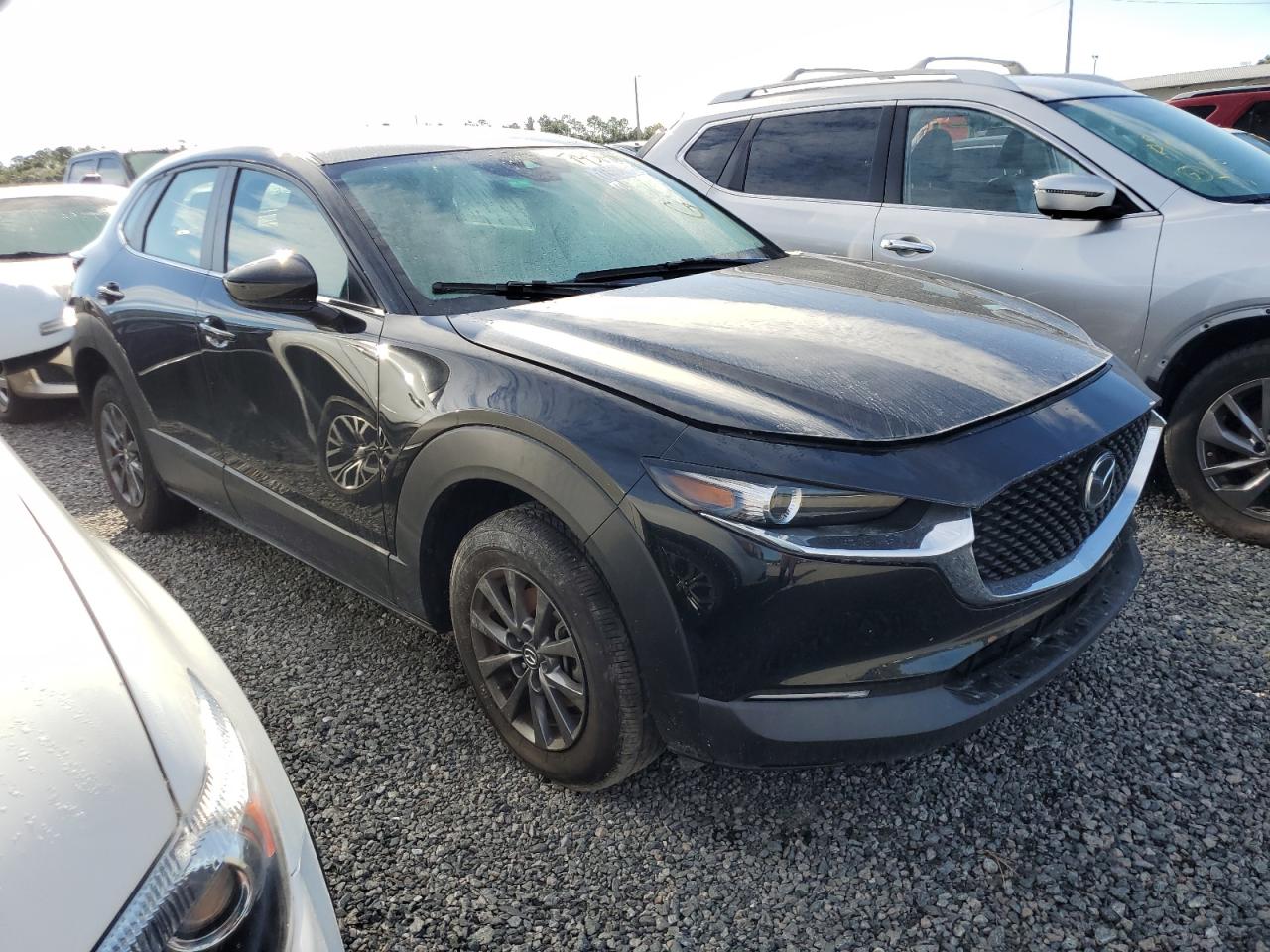 2022 Mazda CX-30 VIN 3MVDMBAL1NM448549 Copart auction photo, water/flood damage thumbnail 4