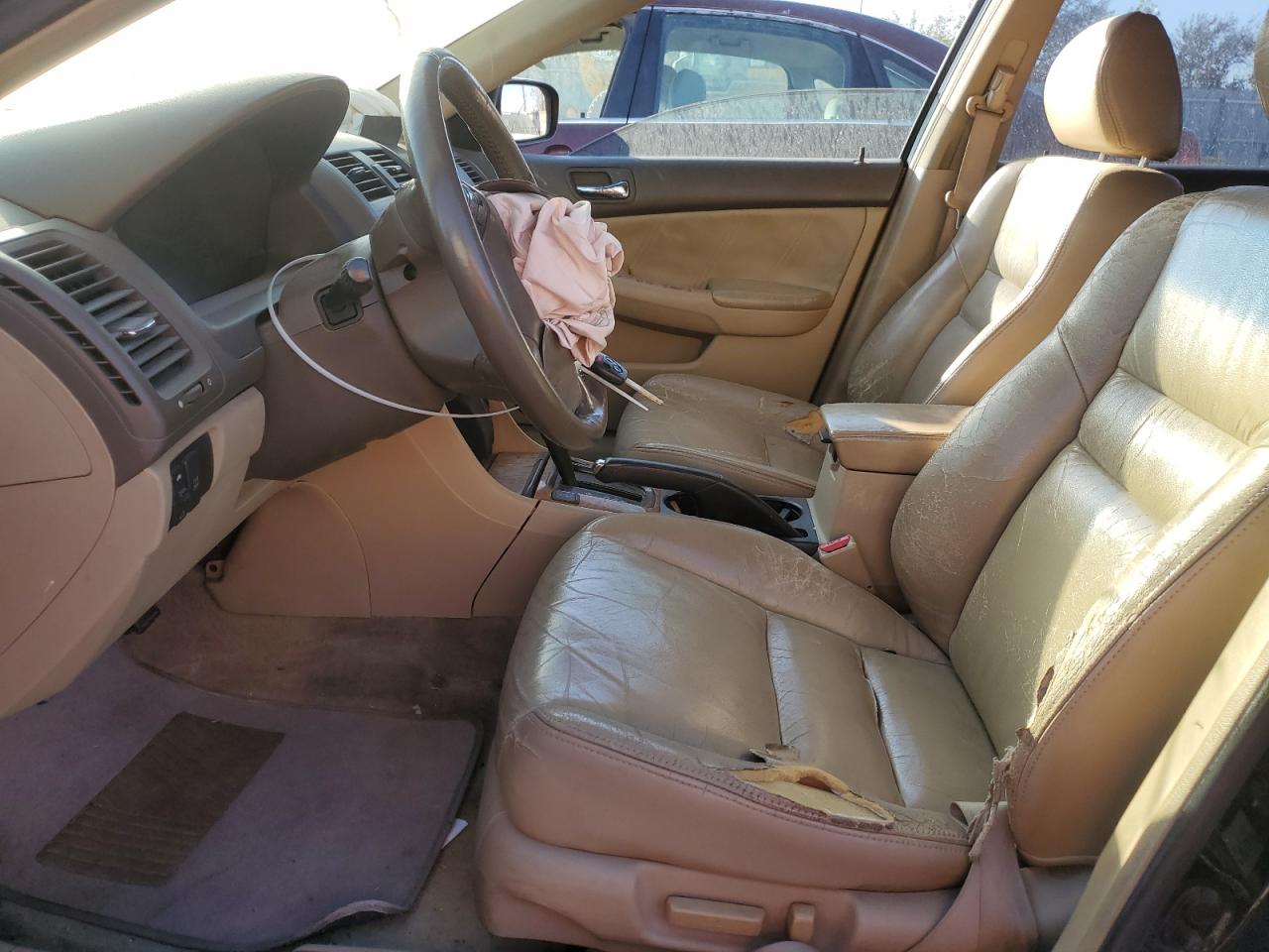 2003 Honda Accord VIN 1HGCM66593A086481 Copart auction photo, front end / mechanical damage thumbnail 7