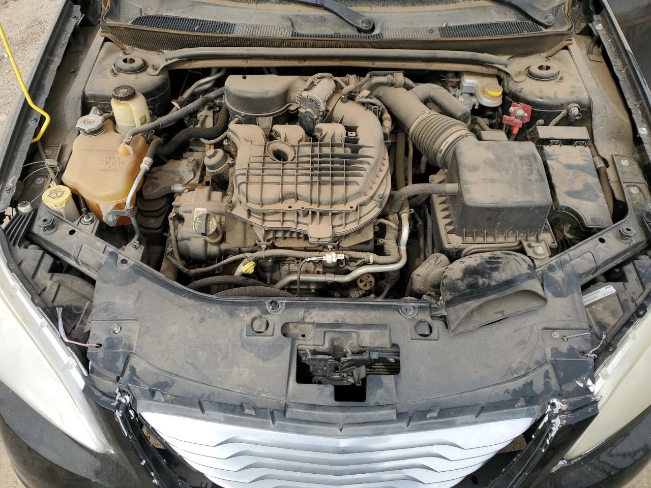2013 Chrysler 200 VIN 1C3CCBCG2DN602002 Copart auction photo, all over damage thumbnail 11