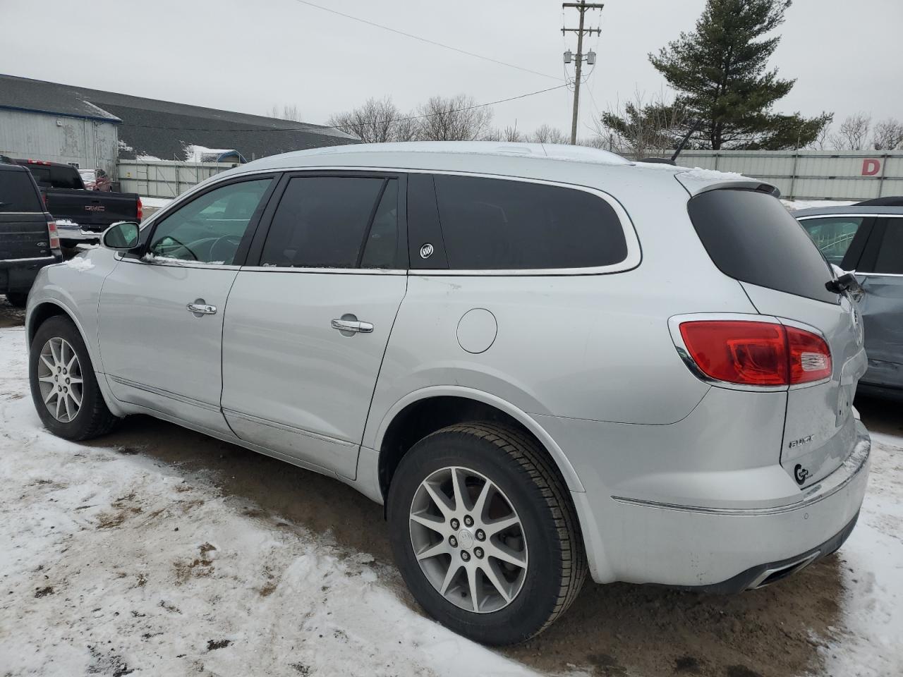2017 Buick Enclave VIN 5GAKRAKD3HJ286289 Copart auction photo, all over damage thumbnail 2
