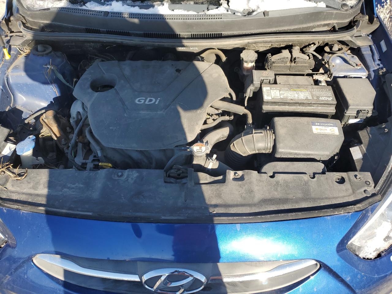2017 Hyundai Accent VIN KMHCT5AE7HU301408 Copart auction photo, rear end damage thumbnail 12