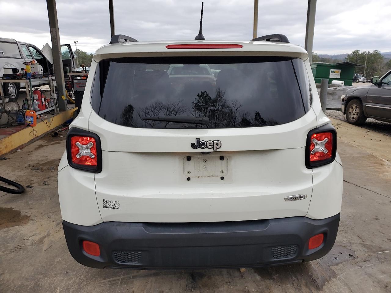 2017 Jeep Renegade VIN ZACCJABB6HPE60834 Copart auction photo, undercarriage damage thumbnail 6