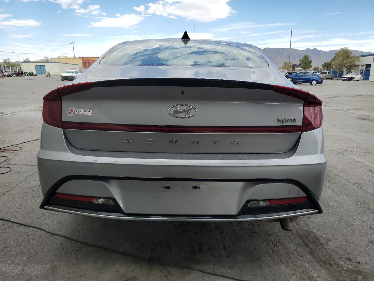 2020 Hyundai Sonata VIN KMHL34JJ8LA013995 Copart auction photo, front end / minor dent/scratches damage thumbnail 6