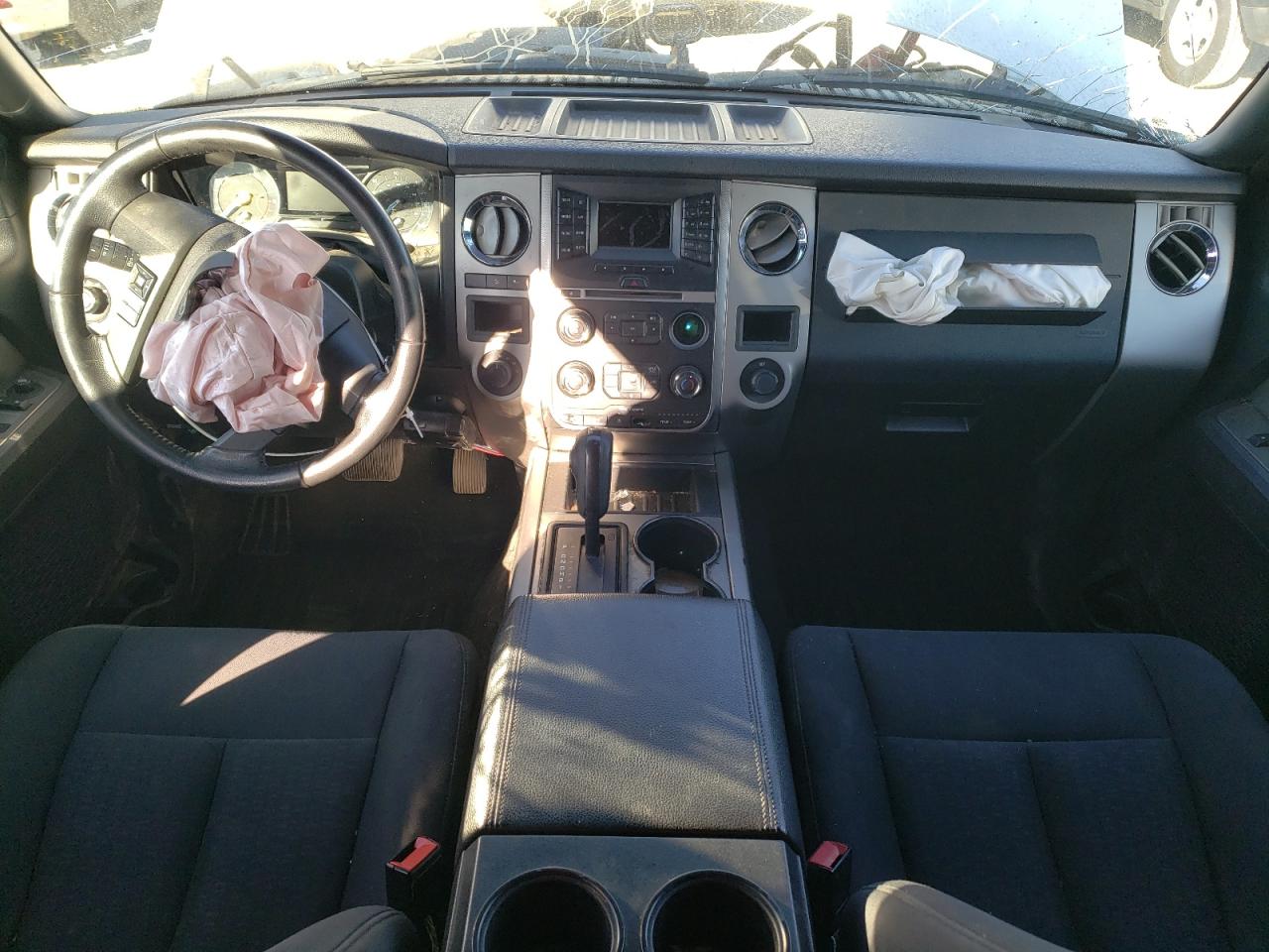 2016 Ford F-150 VIN 1FMJK1JT8GEF15219 Copart auction photo, front end / side damage thumbnail 8