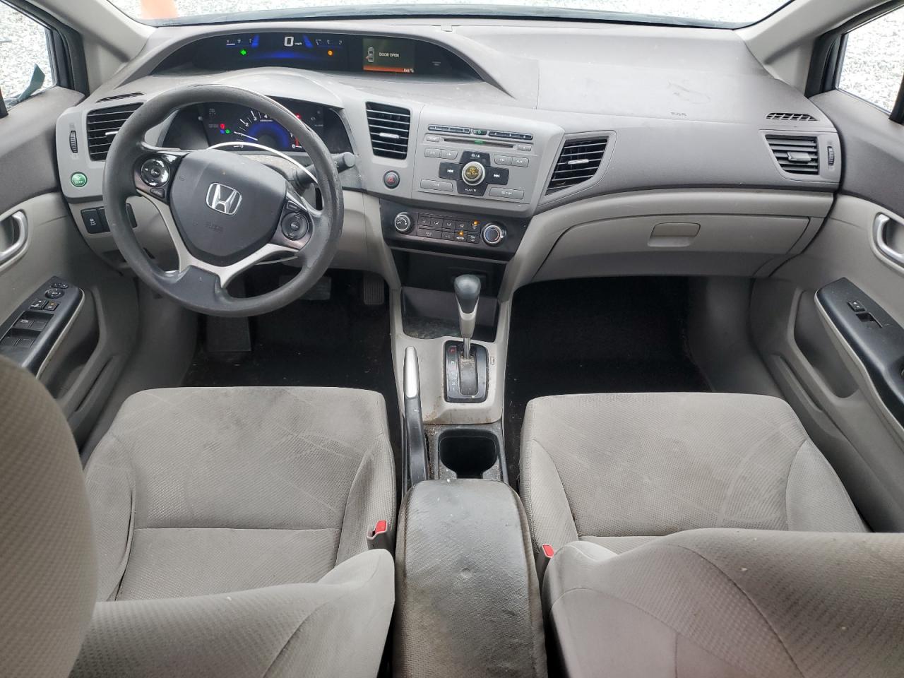 2012 Honda Civic VIN 19XFB2F56CE090074 Copart auction photo, all over damage thumbnail 8