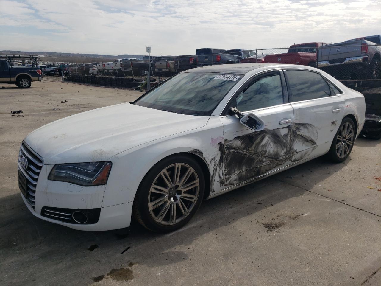 2013 Audi A8 VIN WAURGAFD8DN012566
