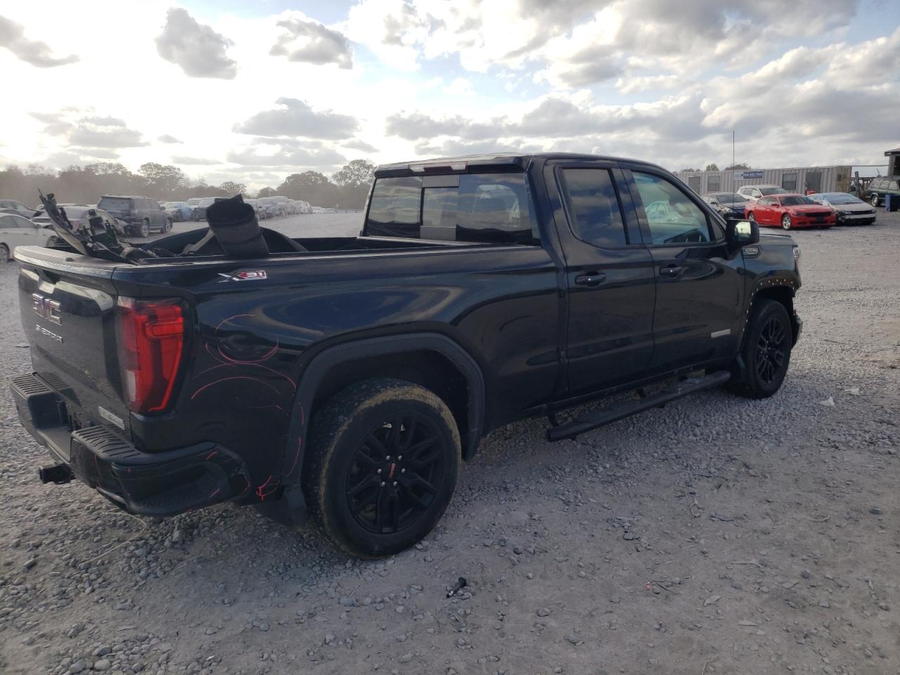 2020 GMC Sierra VIN 1GTR9CED0LZ121217 Copart auction photo, all over damage thumbnail 3