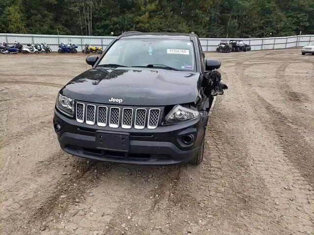 2016 Jeep Compass VIN 1C4NJDEB4GD756745 Copart auction photo, front end / top/roof damage thumbnail 12