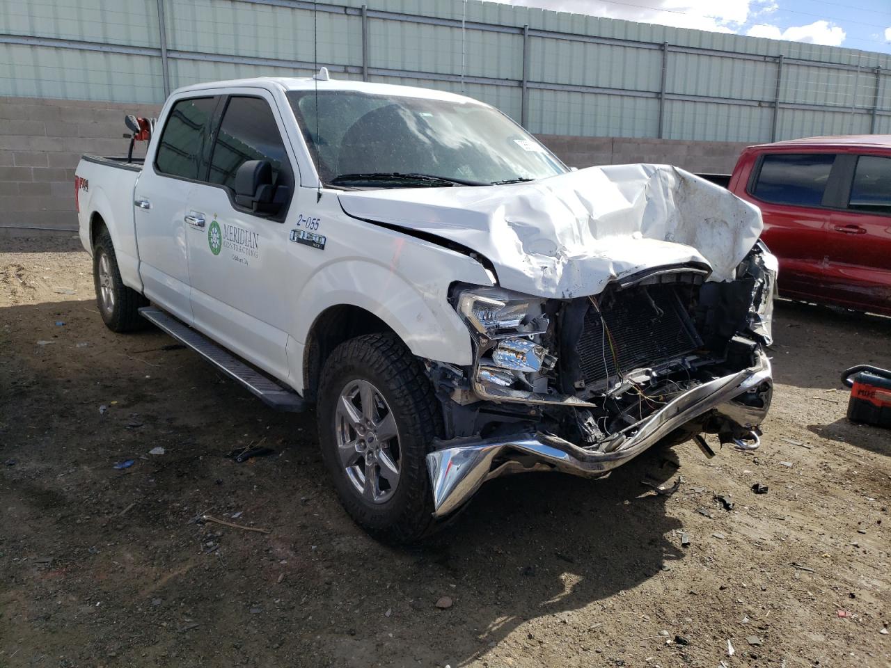 2018 Ford F-150 VIN 1FTFW1E5XJFA93370 Copart auction photo, front end damage thumbnail 4