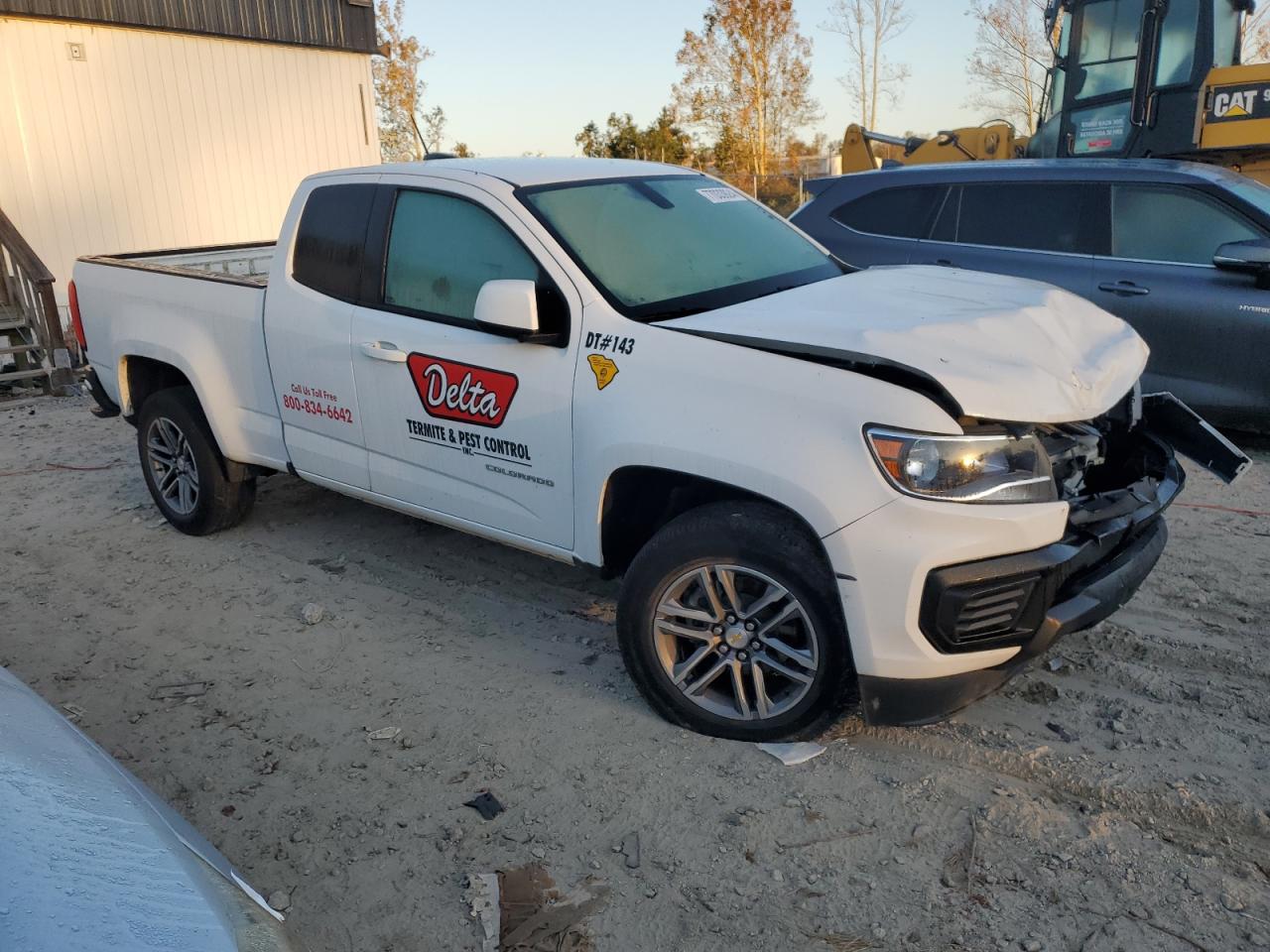 2022 Chevrolet Colorado VIN 1GCHSBEAXN1115118 Copart auction photo, front end damage thumbnail 4