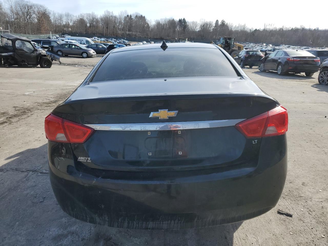 2014 Chevrolet Impala VIN 2G1115SL9E9252292 Copart auction photo, front end / side damage thumbnail 6