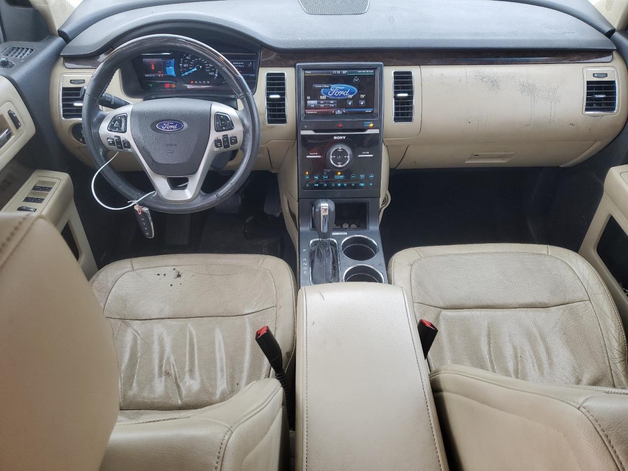 2013 Ford Flex VIN 2FMGK5D88DBD38106 Copart auction photo, undercarriage damage thumbnail 8