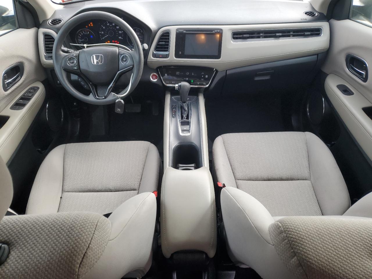 2016 Honda HR-V VIN 3CZRU6H54GM716657 Copart auction photo, front end / side damage thumbnail 8