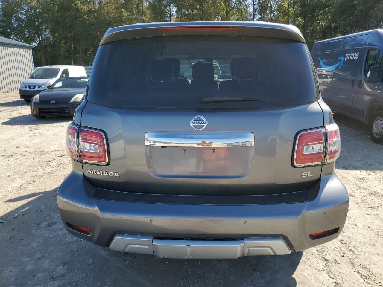 2017 Nissan Armada VIN JN8AY2NC9H9500973 Copart auction photo, partial repair damage thumbnail 6