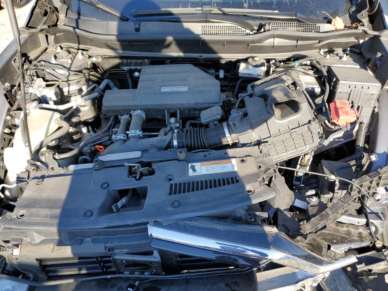 2021 Honda CR-V VIN 2HKRW2H92MH616554 Copart auction photo, front end damage thumbnail 12
