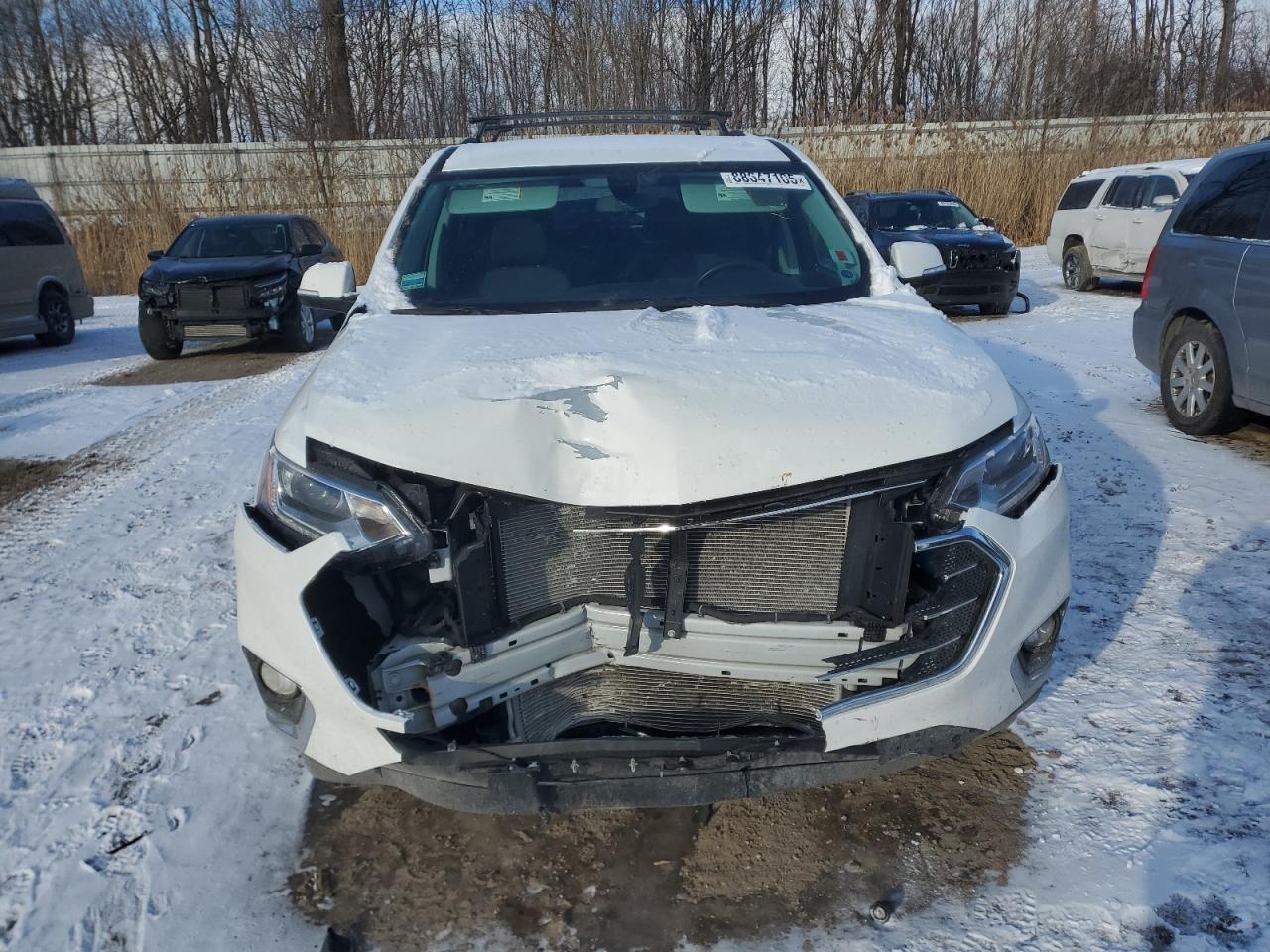 2020 Chevrolet Traverse VIN 1GNERGKW7LJ210686 Copart auction photo, front end damage thumbnail 5