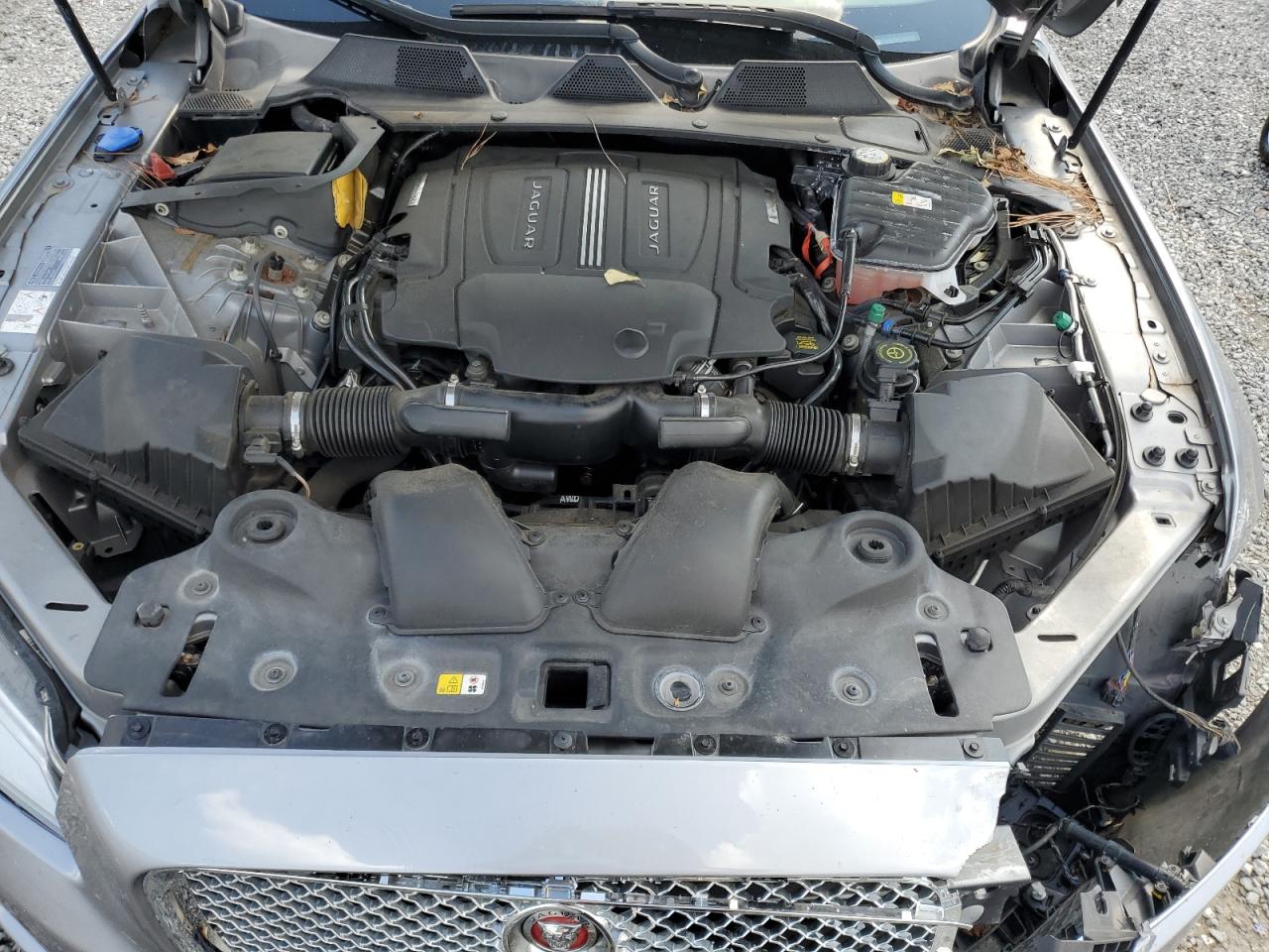 2015 Jaguar XJ VIN SAJWJ2GD2F8V75238 Copart auction photo, front end damage thumbnail 11