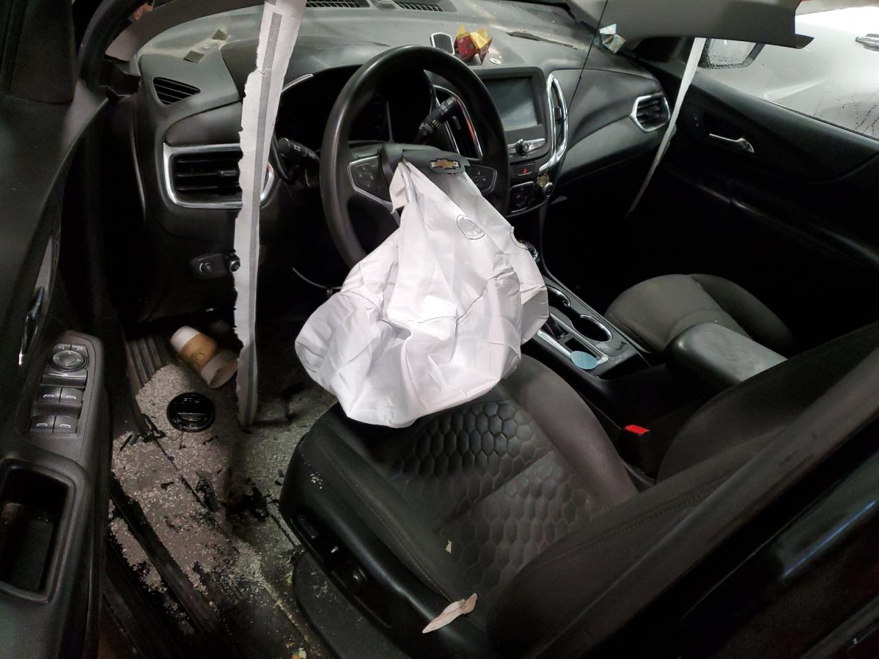 2018 Chevrolet Equinox VIN 2GNAXJEV6J6224772 Copart auction photo, front end / side damage thumbnail 8