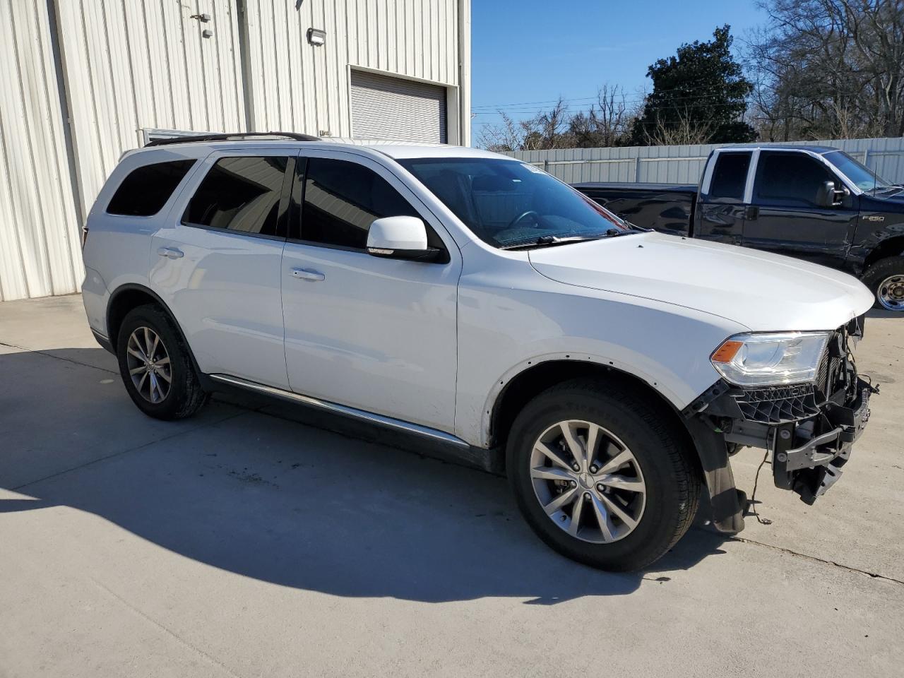 2015 Dodge Durango VIN 1C4RDHDG2FC201097 Copart auction photo, all over damage thumbnail 4
