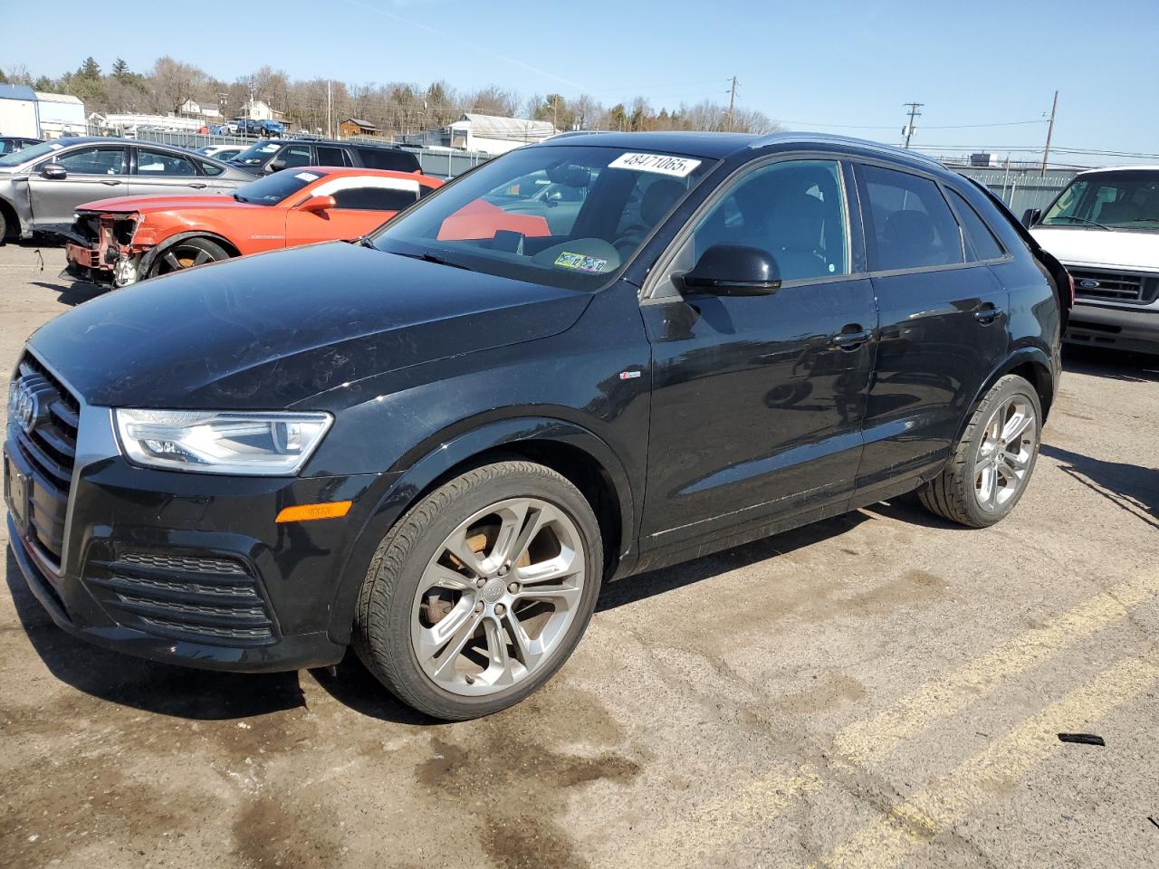 2018 Audi Q3 VIN WA1ECCFS0JR019582 - Copart auction photo