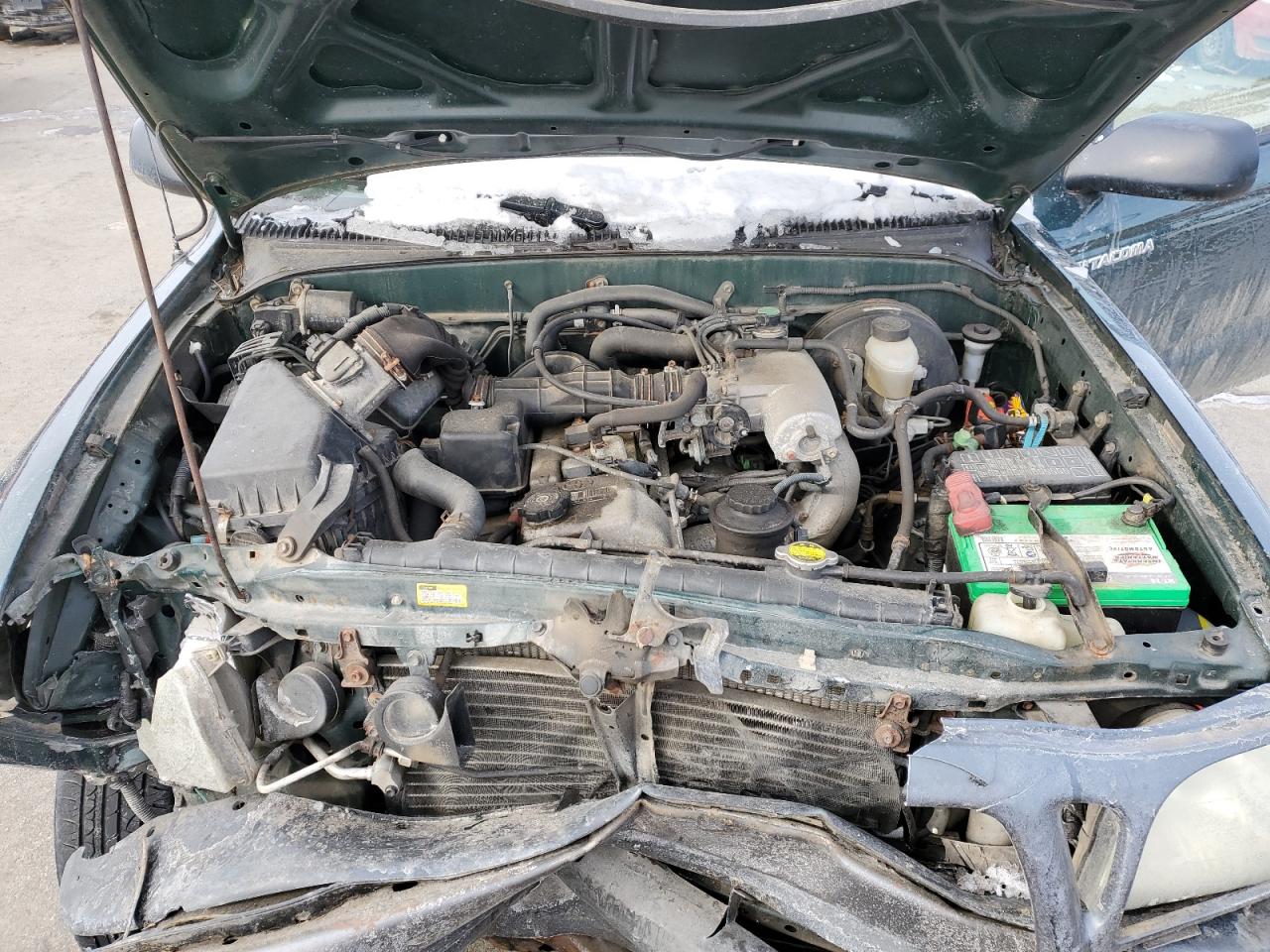 2004 Toyota Tacoma VIN 5TEPM62NX4Z380761 Copart auction photo, front end damage thumbnail 12