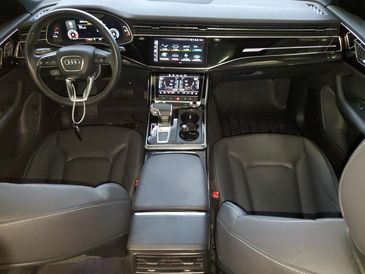 2021 Audi Q8 VIN WA1EVAF1XMD010735 Copart auction photo, front end damage thumbnail 8