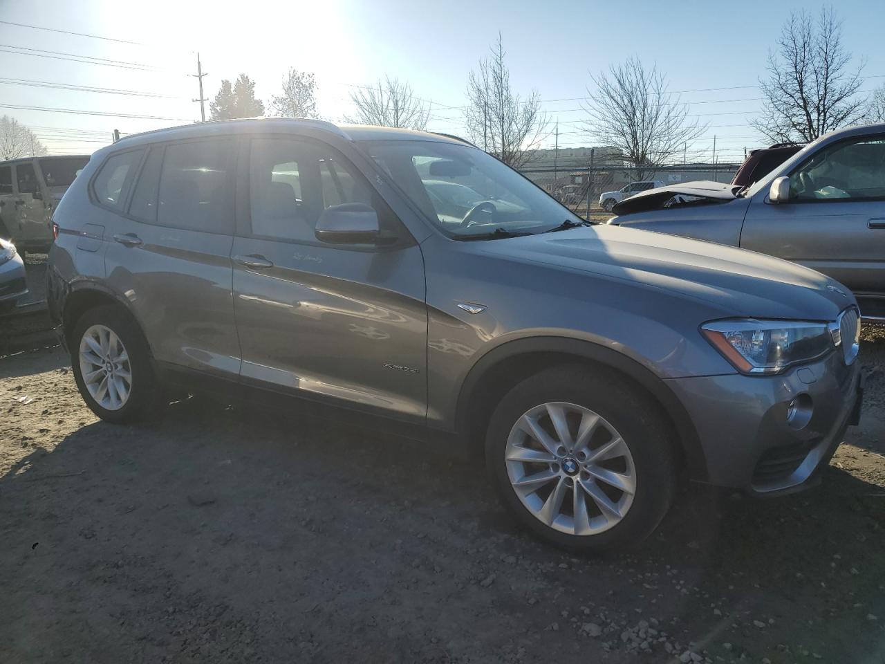 2016 BMW X3 VIN 5UXWX9C53G0D67567 Copart auction photo, rear end damage thumbnail 4